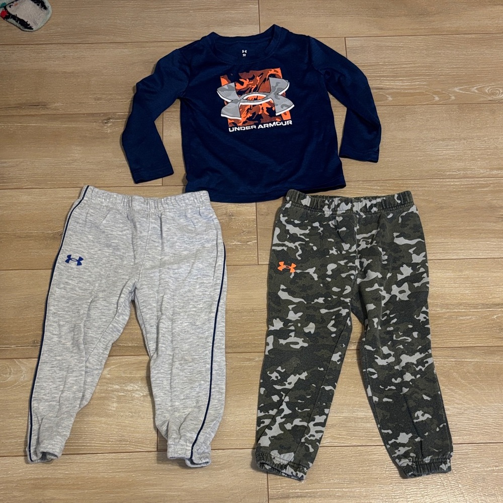 Under Armour Kids Joggers Set 3T
